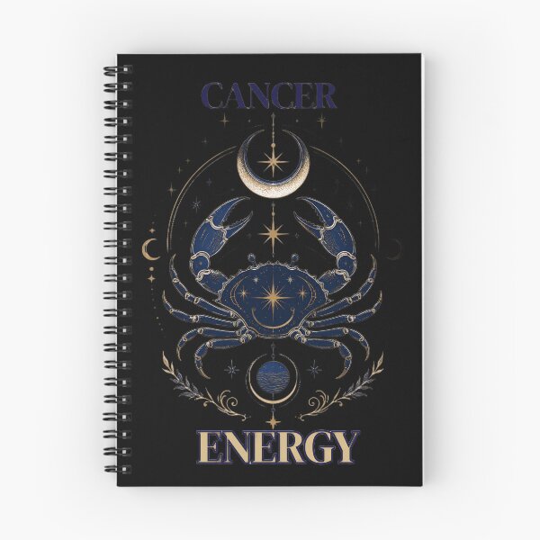 Item preview, Mystic Cancer Zodiac Sign Celestial Gold Crab designed and sold by LEOdesignerArt.