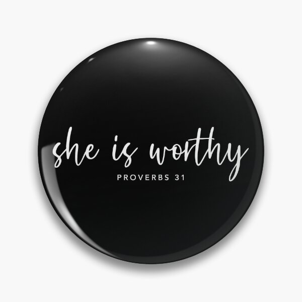 Item preview, She Is Worthy Proverbs 31 designed and sold by yobochart.