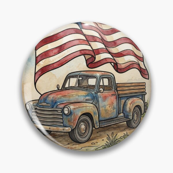 Item preview, Vintage pickup truck - opt 2 designed and sold by jlStopMedia.