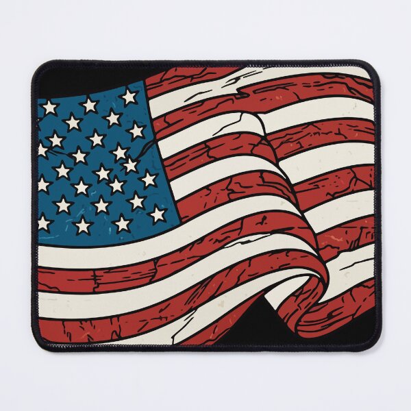 Item preview, Distressed American flag - opt 1 designed and sold by jlStopMedia.