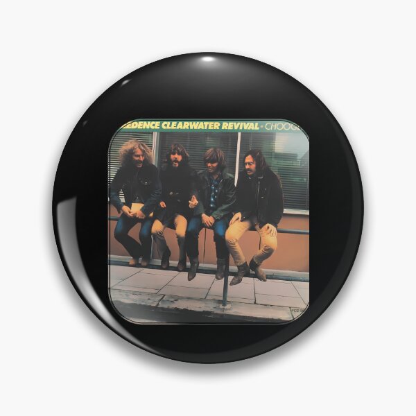 Item preview, Four Band Members in Jackets Sitting Together on an Outdoor Railing designed and sold by Scottistt.