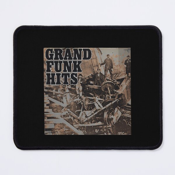 Item preview, Monochrome Sepia Graphic of Men Standing on Train Wreckage designed and sold by Scottistt.