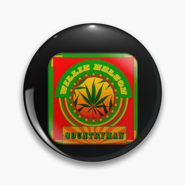Item preview, Cannabis Leaf Silhouette Inside a Green and Gold Circular designed and sold by Scottistt.