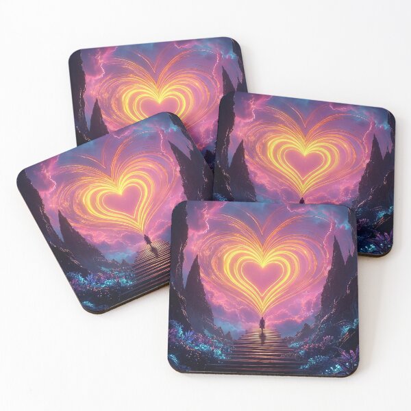 Item preview, Heartfire Ascension The Path to Inner Radiance designed and sold by BlissBlvdShop.