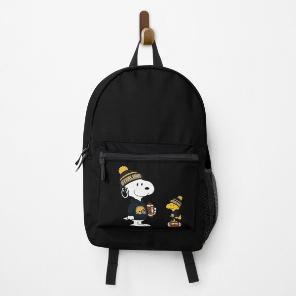 Artikelvorschau, Snoopy & Woodstock Steelers Football entworfen und verkauft von WilliamFerris.