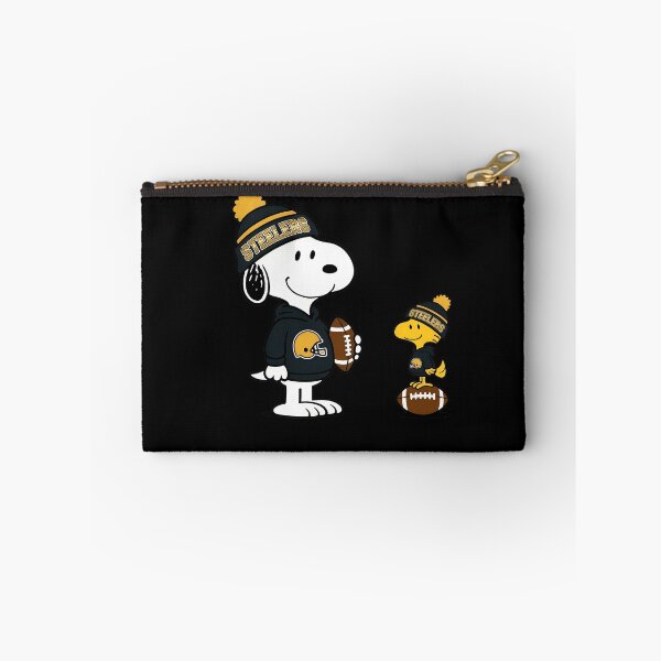 Item preview, Snoopy & Woodstock Steelerss Football designed and sold by WilliamFerris.
