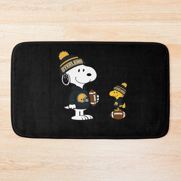 Item preview, Snoopy & Woodstock Steelerss Football designed and sold by WilliamFerris.