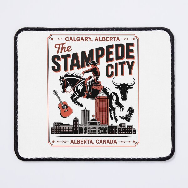 Item preview, Calgarys Stampedes City Rodeo  designed and sold by TailAndKiln.