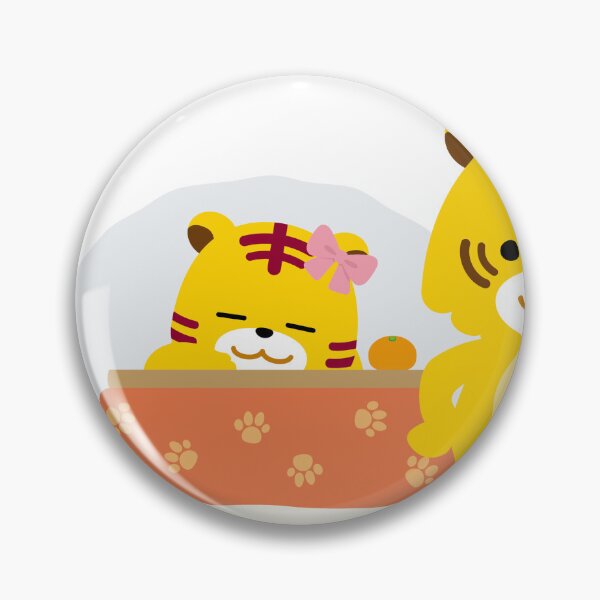Item preview, Cute Cartoon Tigers Winter Snow Kamakura Hut designed and sold by OsakaYumeWorks.