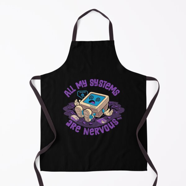 Item preview, All My Systems Are Nervous (Personal Computer) designed and sold by World Domination For Cats ®.