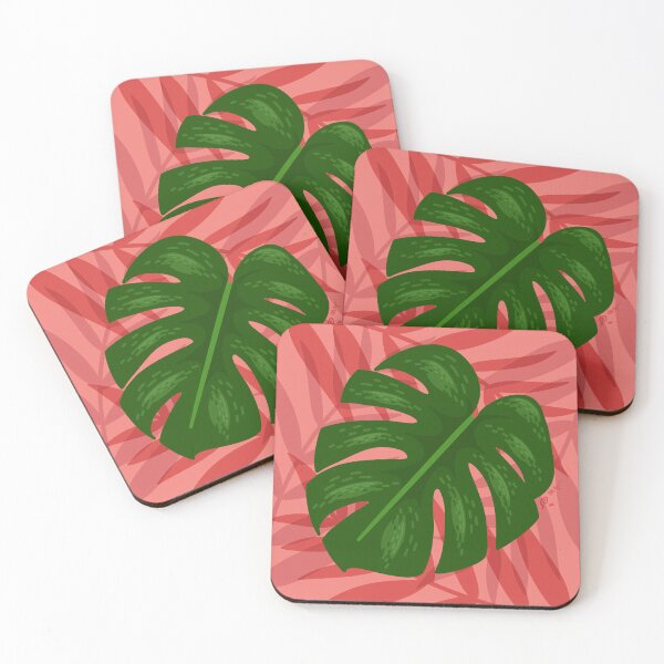 Item preview, Summer Tropical Plants: Monstera Deliciosa Leaf designed and sold by ElisabethDraws.