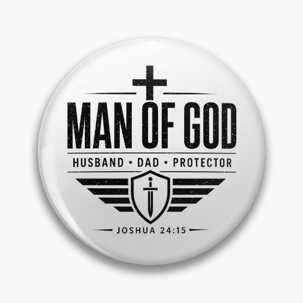 Item preview, Man of God designed and sold by Poopielandia.