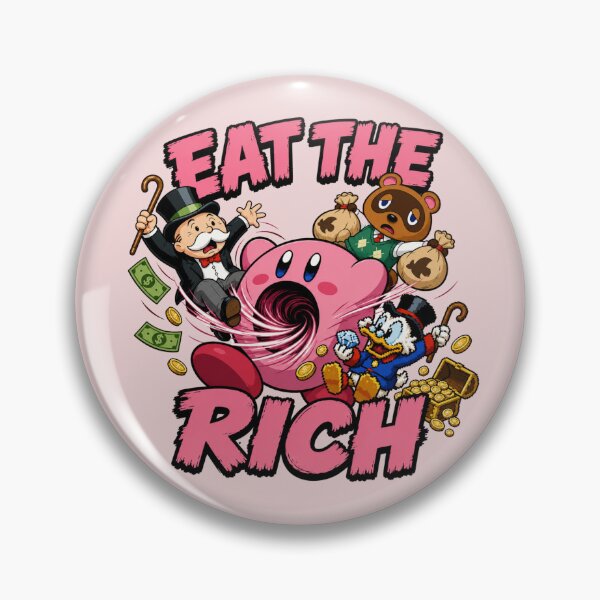 Item preview, Eat the Rich Retro Game Parody 1 designed and sold by AstroAppa.