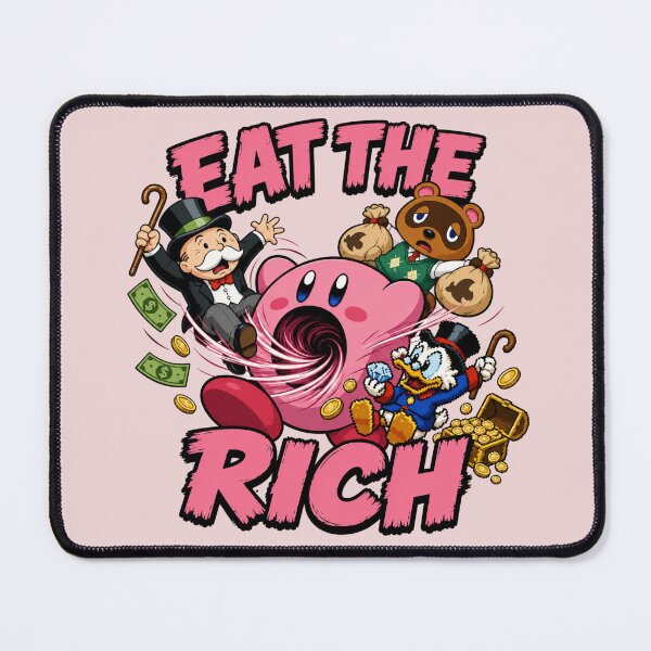 Item preview, Eat the Rich Retro Game Parody 1 designed and sold by AstroAppa.