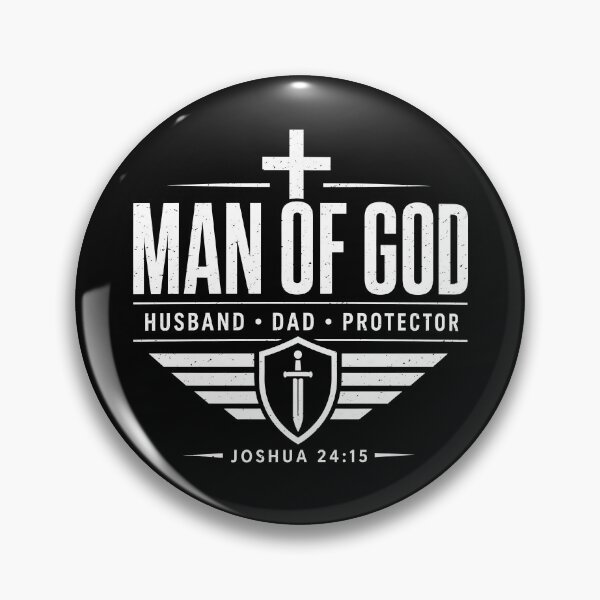 Item preview, Man of God designed and sold by Poopielandia.