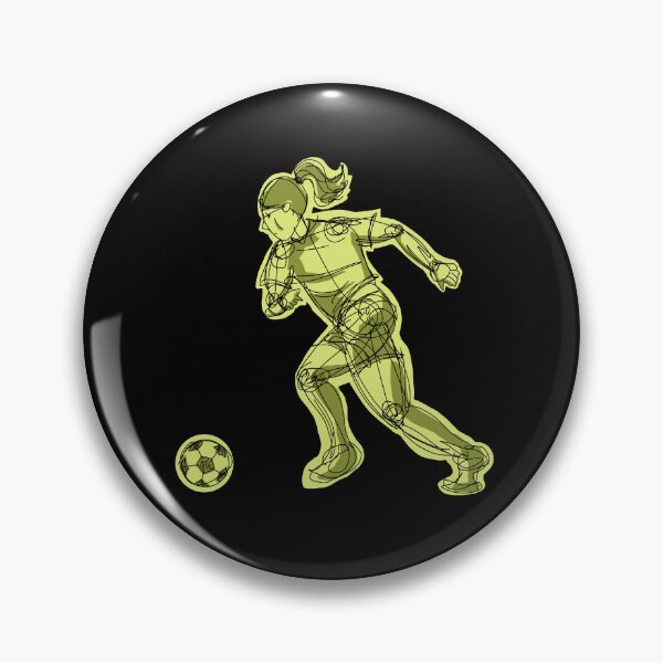 Item preview, Charging Soccer with black background  designed and sold by missmann.