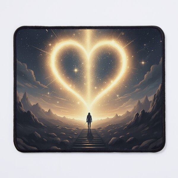 Item preview, The Golden Heartway of Celestial Courage designed and sold by BlissBlvdShop.