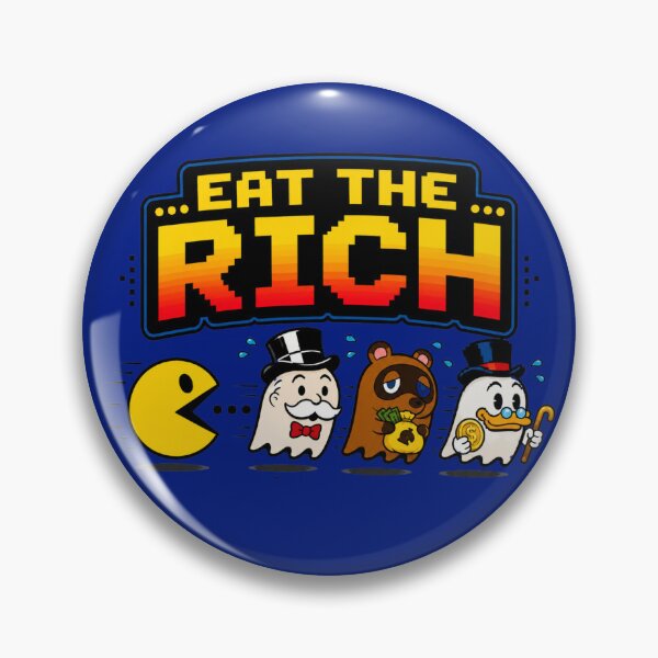 Item preview, Eat the Rich Retro Game Parody 2 designed and sold by AstroAppa.