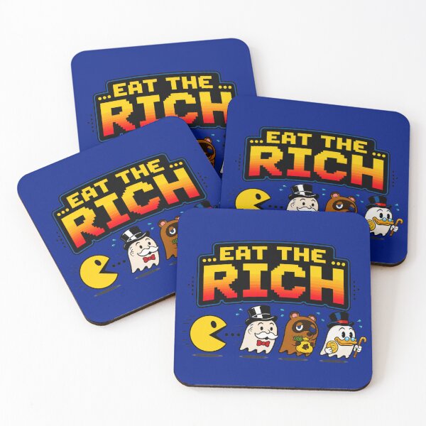 Item preview, Eat the Rich Retro Game Parody 2 designed and sold by AstroAppa.