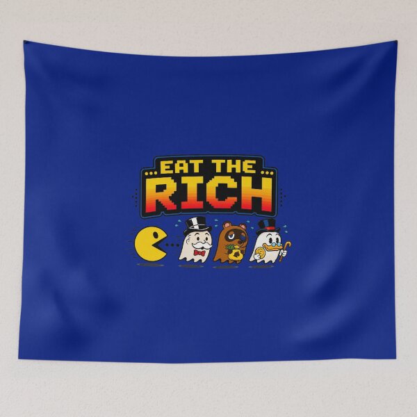 Item preview, Eat the Rich Retro Game Parody 2 designed and sold by AstroAppa.