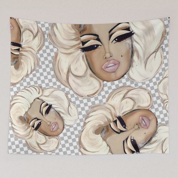 Item preview, Marilyn Monroe -silver checkers  designed and sold by Art By  FRANchessca.