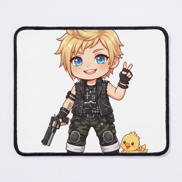 Item preview, Chibi Prompto designed and sold by Solace Sparkles.