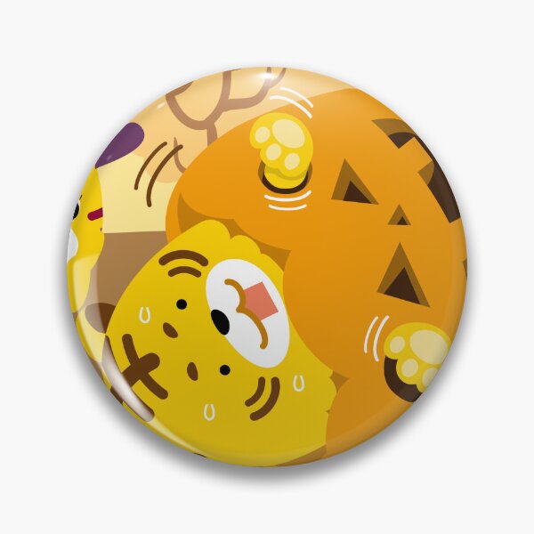 Item preview, Cute Cartoon Tigers Funny Halloween Pumpkin Trick designed and sold by OsakaYumeWorks.