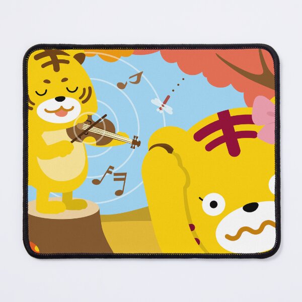Item preview, Cute Cartoon Tigers Autumn Forest Violin Concert designed and sold by OsakaYumeWorks.