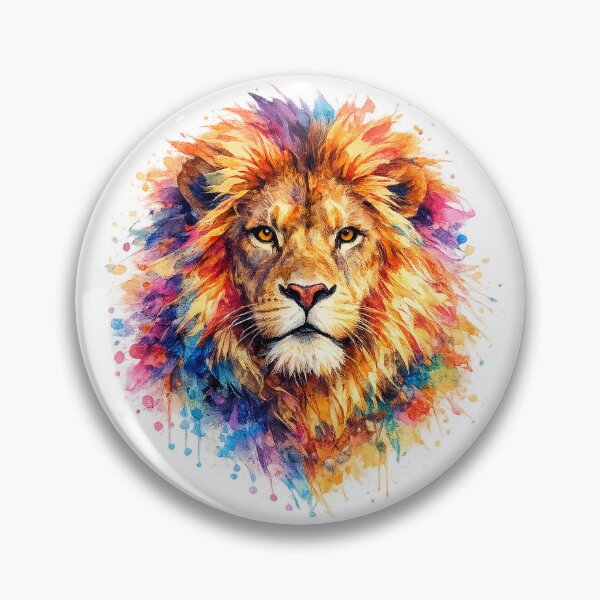 Item preview, Watercolor Lion designed and sold by odkocreative.