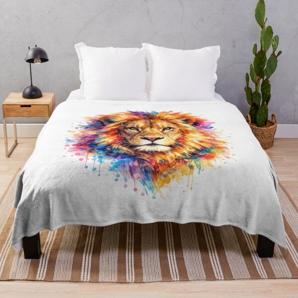 Item preview, Watercolor Lion designed and sold by odkocreative.