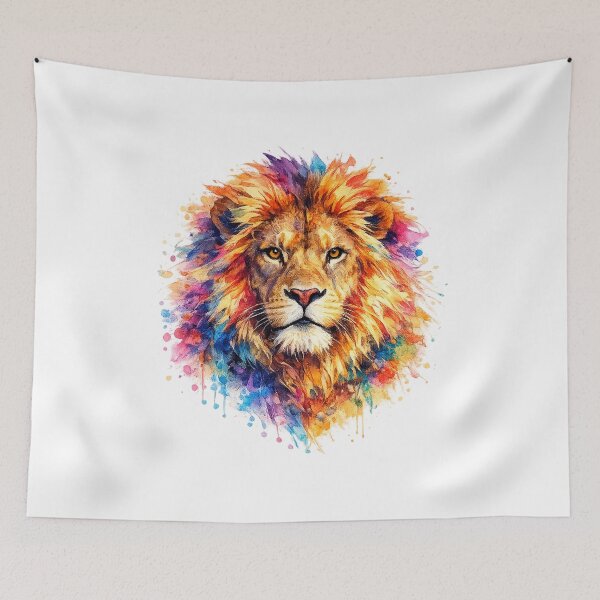 Item preview, Watercolor Lion designed and sold by odkocreative.