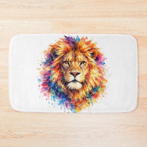 Item preview, Watercolor Lion designed and sold by odkocreative.
