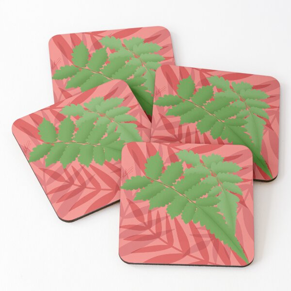 Item preview, Summer Tropical Plants: Heart Shape Fern Leaves  designed and sold by ElisabethDraws.