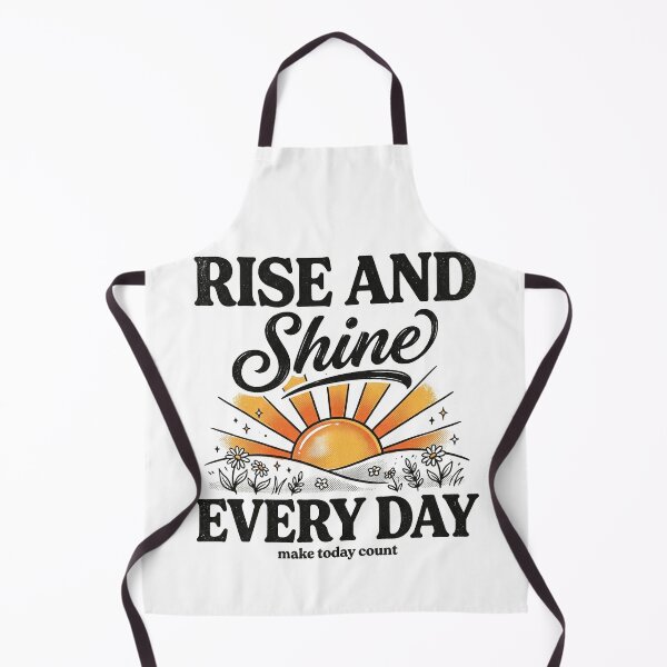 Item preview, Rise And Shine Every Day designed and sold by GrooveAndGlow.
