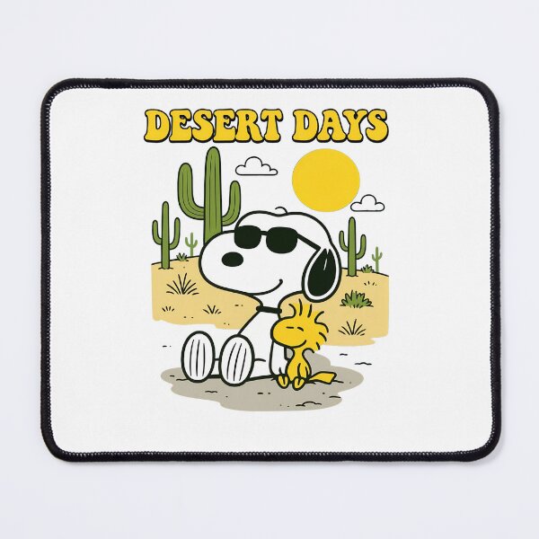 Item preview, Snoopy & Woodstock Desert Chill Cool  designed and sold by catlolistore.