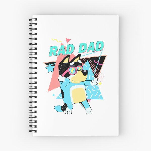 Item preview, Rad Dad 80s Retro Dab Blueys  designed and sold by oriMarchive.