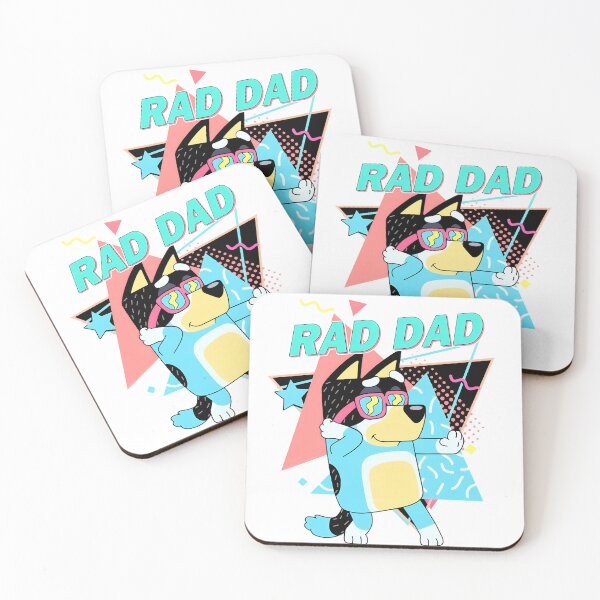 Artikelvorschau, Rad Dad 80s Retro Dab Blueys entworfen und verkauft von oriMarchive.