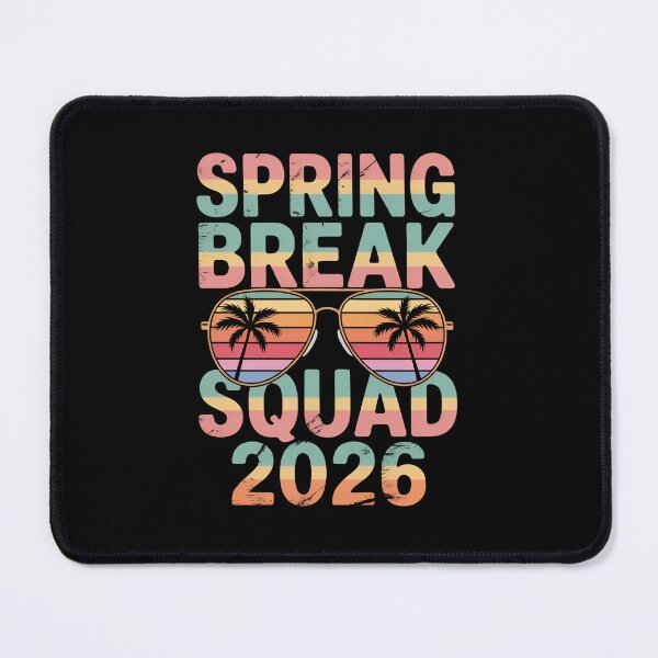 Item preview, Spring Break Squad 2026, Retro Sunset Palm Trees Vacation Trip Matching Group designed and sold by Zizo-DR44.