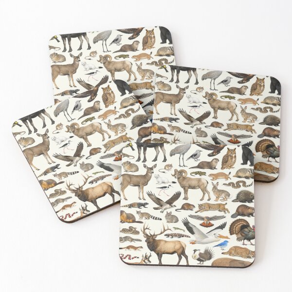 Item preview, Animals of Utah Retro Style Identification Chart designed and sold by kakarikihill.