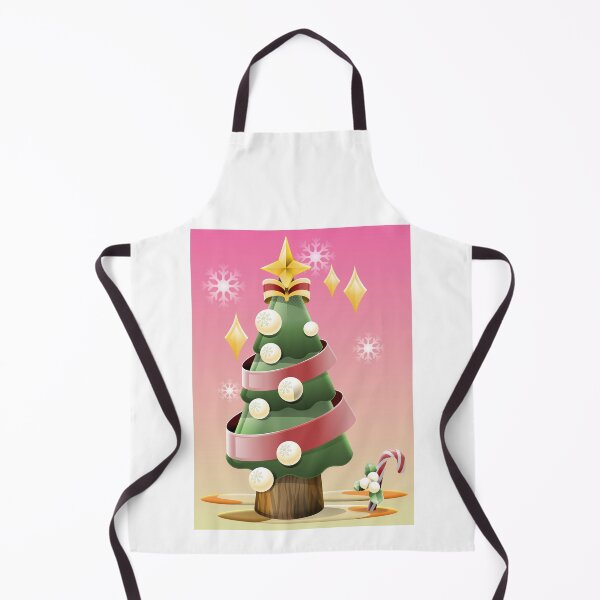 Item preview, Festive Christmas Tree Candy Cane Illustration designed and sold by Lexkon Liu's art.