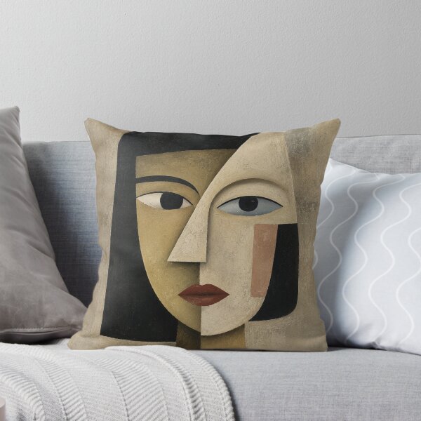 Item preview, face lady abstract designed and sold by deanrandym.