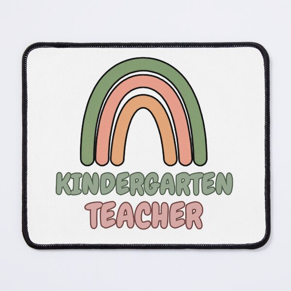 Item preview, Rainbow kindergarten teacher design designed and sold by laughingshirts.