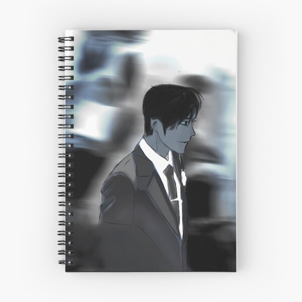 Item preview, Dark Anime Boy / Gothic Manga Style Boy Illustration designed and sold by Conspirador.