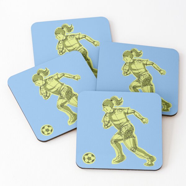 Item preview, Charging Soccer with blue background  designed and sold by missmann.