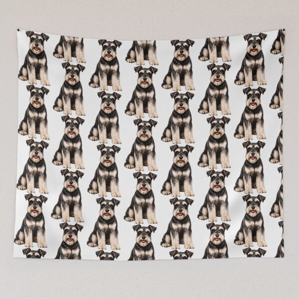 Item preview, Schnauzer dog designed and sold by BackgroundND.