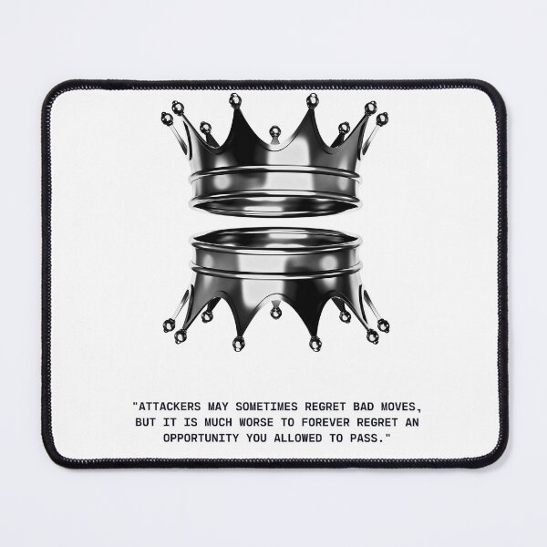 Item preview, Chess Crown Strategy Quote designed and sold by CalculatedChaos.