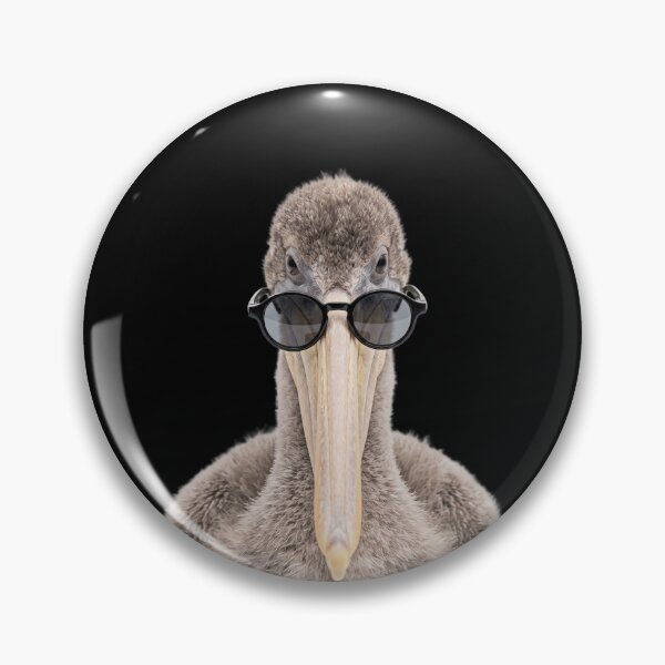 Item preview, Cute Baby Pelican Wearing Sunglasses Funny designed and sold by RareLavender.