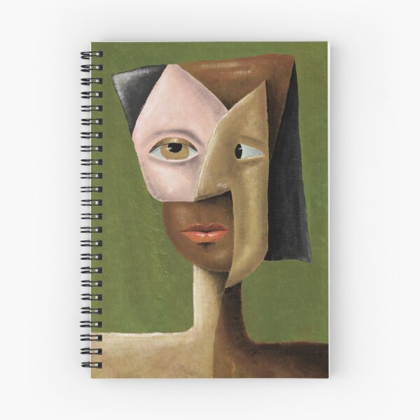 Item preview, Earth Tone Cubism Abstract Face designed and sold by deanrandym.