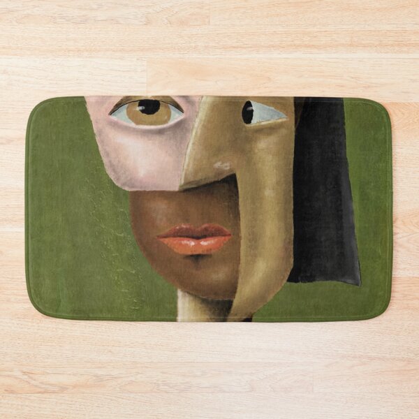 Item preview, Earth Tone Cubism Abstract Face designed and sold by deanrandym.