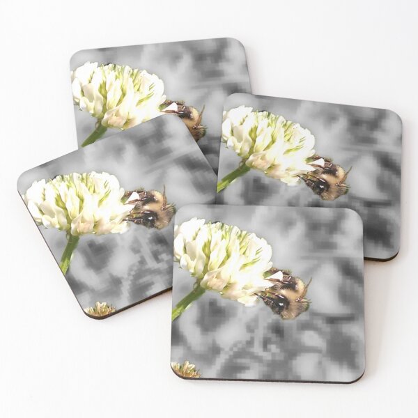 Item preview, A bee on Clover designed and sold by swrs.